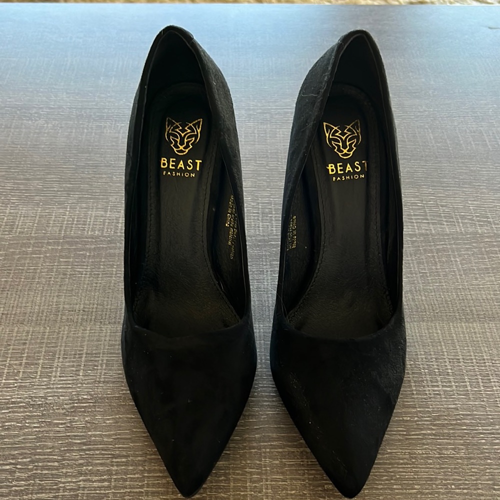 Black heels